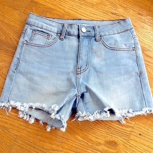 Barbell Denim Light Wash Shorts - Size Small